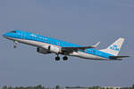 KLM Cityhopper, PH-EZE, Embraer ERJ-190STD, msn: 19000288, 18.Mai 2023, AMS Amsterdam, Netherlands.