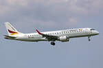German Airways, D-AZFA, Embraer ERJ-190LR, msn: 19000063, 19.Mai 2023, AMS Amsterdam, Netherlands.
