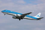 KLM Cityhopper, PH-EXA, Embraer ERJ-190LR, msn: 19000655, 20.Mai 2023, AMS Amsterdam, Netherlands.