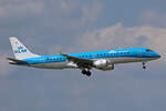 KLM Cityhopper, PH-EXY, Embraer ERJ-190STD, msn: 19000751, 20.Mai 2023, AMS Amsterdam, Netherlands.
