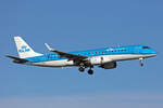KLM Cityhopper, PH-EZL, Embraer ERJ-190LR, msn: 19000334, 29.November 2023, ZRH Zürich, Switzerland.