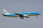 KLM Cityhopper, PH-EXA, Embraer ERJ-190LR, msn: 19000655, 30.April 2024, ZRH Zürich, Switzerland.