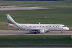 Bulgaria Air, LZ-VAR, Embraer ERJ-190AR, msn: 19000496, 30.März 2025, ZRH Zürich, Switzerland.