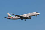 Embraer 190AR, Bulgaria Air (LZ-VAR), Frankfurt (FRA), 01.05.2025.