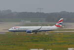 British Airways, ERJ-190-100SR, G-LCYS, BER, 10.10.2025