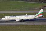 Bulgaria Air, LZ-SOF, Embraer ERJ-190LR, msn: 19000492, 29.November 2025, ZRH Zürich, Switzerland.