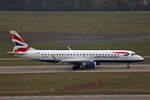 BA CityFlyer, G-LCYN, Embraer ERJ-190LR, msn: 19000239, 26.Dezember 2025, ZRH Zürich, Switzerland.