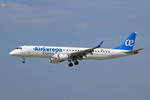 Air Europa Express, EC-KYP, Embraer ERJ-195LR, msn: 19000281, 01.August 2018, ZRH Zürich, Switzerland.