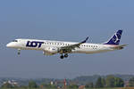 LOT Polish Airlines, SP-LNL, Embraer ERJ-195LR, msn: 19000382, 05.September 2018, ZRH Zürich, Switzerland.