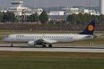 Lufthansa Regional -CityLine-, D-AEMC, Embraer, 195 LR (190-200 LR), MUC-EDDM, München, 20.08.2018, Germany