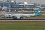 Air Dolomiti, I-ADJM, Embraer, 195 LR (190-200 LR),  Madame Butterfly di Giacomo Puccini , MUC-EDDM, München, 20.08.2018, Germany