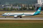 Air Dolomiti, I-ADJP, Embraer, 195 LR (190-200 LR),  I Puritani (di Vincenzo Bellini) , MUC-EDDM, Mnchen, 20.08.2018, Germany