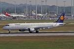 Lufthansa Regional -CityLine-, D-AEMD, Embraer, 195 LR (190-200 LR), MUC-EDDM, München, 20.08.2018, Germany