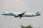 Flybe, G-FBEG, Embraer ERJ-195SR, msn: 19000120, 15.Oktober 2018, MXP Milano-Malpensa, Italy.