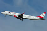 Austrian, OE-LWL, Embraer, ERJ-195, 27.10.2019, STR, Stuttgart, Germany        