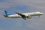 Montenegro Airlines, 4O-AOB, Embraer ERJ-195LR, msn: 19000283,  25 Years  Sticker, 28.Juni 2020, ZRH Zürich, Switzerland.