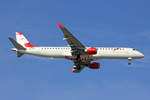 Austrian Airlines, OE-LWG, Embraer ERJ-195LR, msn: 19000464, 01.August 2020, ZRH Zürich, Switzerland.