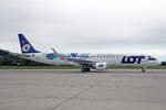 LOT Polish Airlines, SP-LNC, Embraer ERJ-195LR, msn: 19000462, 29.August 2020, ZRH Zürich, Switzerland.