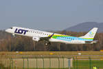 LOT Polish Airlines, SP-LNF, Embraer ERJ-195LR, msn: 19000596, 26.Dezember 2020, ZRH Zürich, Switzerland.