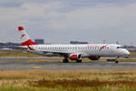 Austrian Airlines (OS-AUA), OE-LWG, Embraer, ERJ-195 LR (190-200 LR)737-8F2 wl, 08.08.2021, EDDF-FRA, Frankfurt, Germany