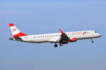 OE-LWG , Austrian Airlines , Embraer ERJ-195LR (ERJ-190-200 LR) .