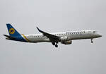 Ukraine International ERJ-195-200AR, UR-EMG, BER, 30.12.2021