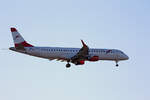 Austrian Airlines ERJ-195-200LR, OE-LWG, BER, 12.02.2022