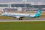 Air Dolomiti, I-ADJP, Embraer ERJ-195LR, msn: 19000578,  I Puritani di Vincenzo Bellini , 11.September 2022, MUC München, Germany.