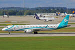 Air Dolomiti, I-ADJQ, Embraer ERJ-195LR, msn: 19000587,  Ernani Di Guiseppe Verdi , 10.September 2022, MUC München, Germany.