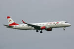 Austrian Airlines, OE-LWK, Embraer ERJ-195LR, msn: 19000523, 10.April 2023, ZRH Zürich, Switzerland.