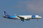 Air Montenegro, 4O-AOB, Embraer ERJ-195LR, msn: 19000283, 03.Mai 2023, ZRH Zürich, Switzerland.
