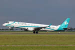 Air Dolomiti, I-ADJR, Embraer ERJ-195LR, msn: 19000595,  Norma di Vincenzo Bellini , 20.Mai 2023, AMS Amsterdam, Netherlands.
