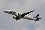 SP-LNA , LOT Polish Airlines , Embraer ERJ-195LR (ERJ-190-200 LR) , 26.05.2025 , München ,  Franz Josef Strauß  ,   