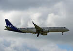SAS, ERJ-195-200LR, SE-RSM, BER, 29.05.2025