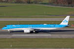 KLM Cityhopper, PH-NXY, Embraer ERJ 195-E2, msn: 19020174, 29.November 2025, ZRH Zürich, Switzerland.