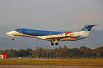 bmi Regional, G-RJXL, Embraer, ERJ-135ER, msn: 145376, 16.Oktober 2018, BGY Bergamo, Italy.