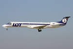 LOT Polish Airlines, SP-LGM, Embraer ERJ-145MP, msn: 14500408, 22.April 2005, ZRH Zürich, Switzerland.