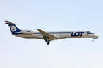 LOT Polish Airlines, SP-LGO, Embraer ERJ-145MP, msn: 14500560, 11.März 2005, ZRH Zürich, Switzerland.