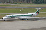Alitalia Express, I-EXMF, Embraer ERJ-145LR, msn: 14500641,  Giulio Natta , 24.März 2008, ZRH Zürich, Switzerland.