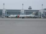 PORTUGALIA AIRLINES FOKKER 100 CS_TPB FLUGHAFEN MNCHEN 16.02.2010