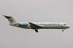Austrian Arrows, OE-LVG, Fokker 100, msn: 11515, 10.November 2008, ZRH Z�rich, Switzerland.