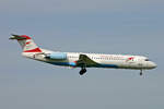 Austrian Arrows, OE-LVI, Fokker 100, msn: 11468, 'Prague', 27.April 2008, ZRH Z�rich, Switzerland.