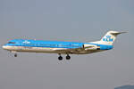 KLM Cityhopper, PH-OFJ, Fokker 100, msn: 11248, 09.Juni 2008, ZRH Z�rich, Switzerland.