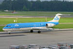 KLM Cityhopper, PH-OFK, Fokker 100, msn: 11249, 09.Juni 2008, ZRH Z�rich, Switzerland.
