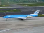KLM cityhopper; PH-OFM; Fokker F-100.