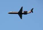 Fokker 100 (FK100) der Air Berlin als Flug AB6232 aus Mnchen beim Landeanflug auf Dresden-Klotzsche. Im Abstand von fnf Minuten verkehrt auf der gleichen Route eine CJ700 der Lufthansa - und das sechsmal pro Woche; 05.09.2007
