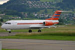 Royal Netherlands Air Force, PH-KBX, Fokker 70, msn: 11547, 13.Juni 2008, BRN Bern, Switzerland.