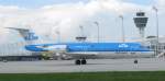 KLM-CITYHOPPER PH-KZUFROKKER F 70 Flughafen Mnchen 04.04.2009
