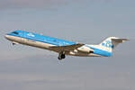 KLM Cityhopper, PH-WXD, Fokker 70, msn: 11563, 10.November 2008, ZRH Z�rich, Switzerland.