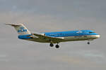KLM Cityhopper, PH-WXD, Fokker 70, msn: 11563, 10.November 2008, ZRH Z�rich, Switzerland.